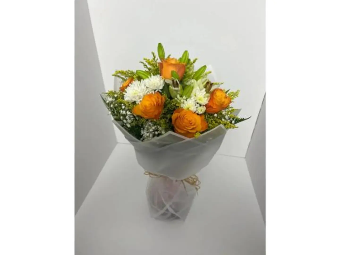Small Hand Bouquet Orange