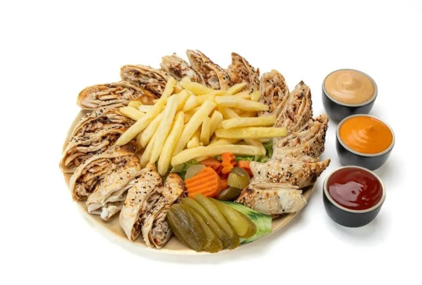 Double Shawarma Plate