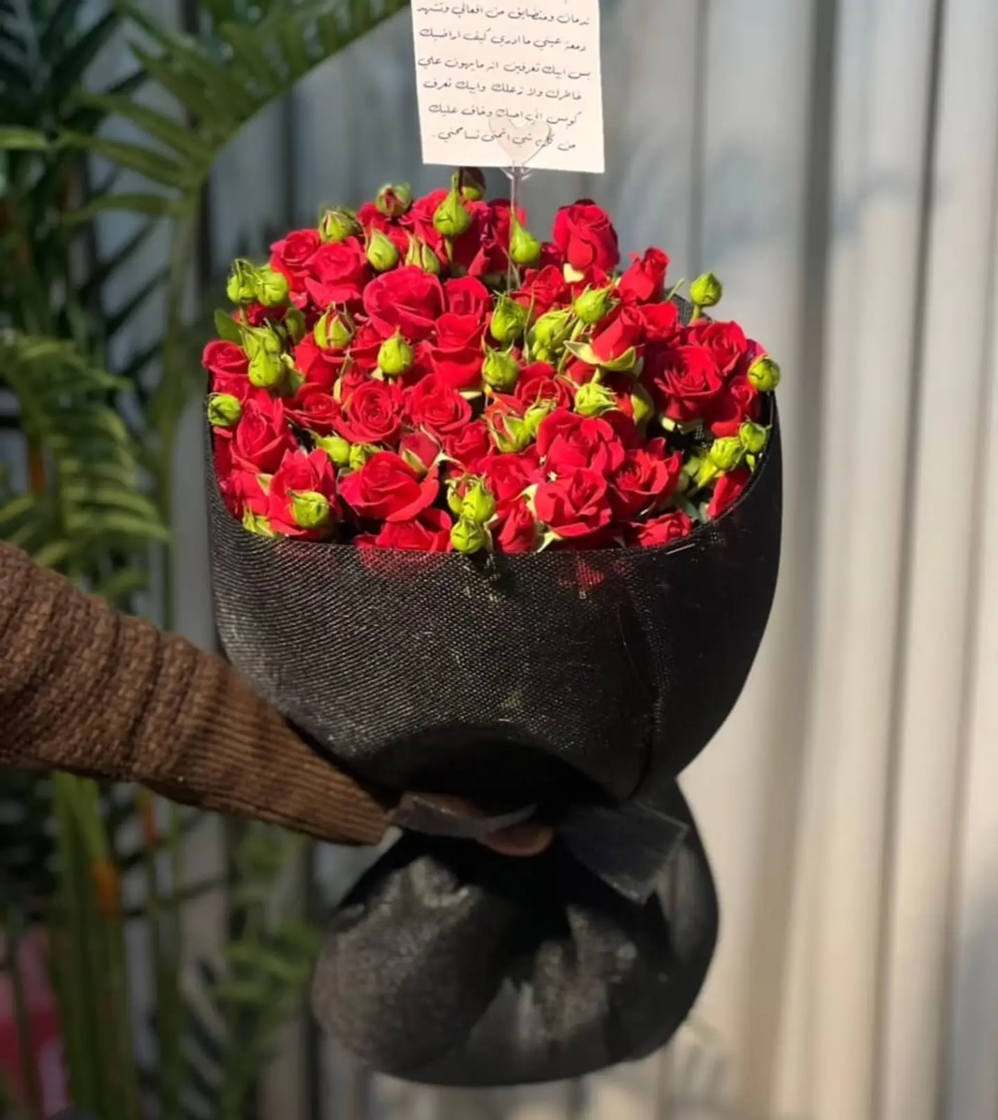 باقة الخيش الاسود