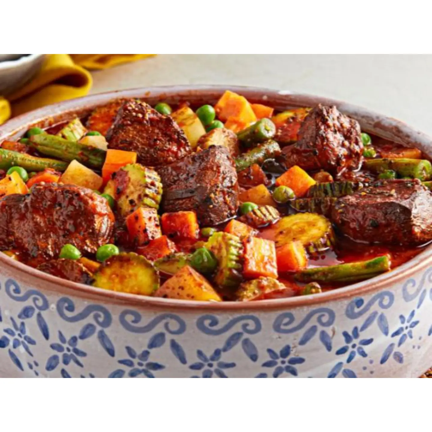 Mixed Vegetable Tagine With Meat