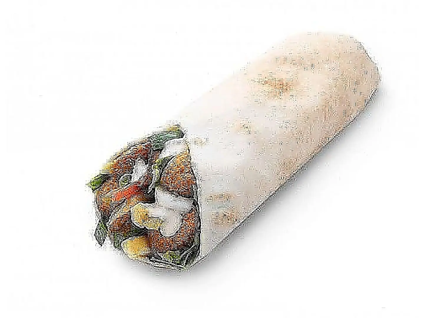 ساندويتش فلافل مشكل