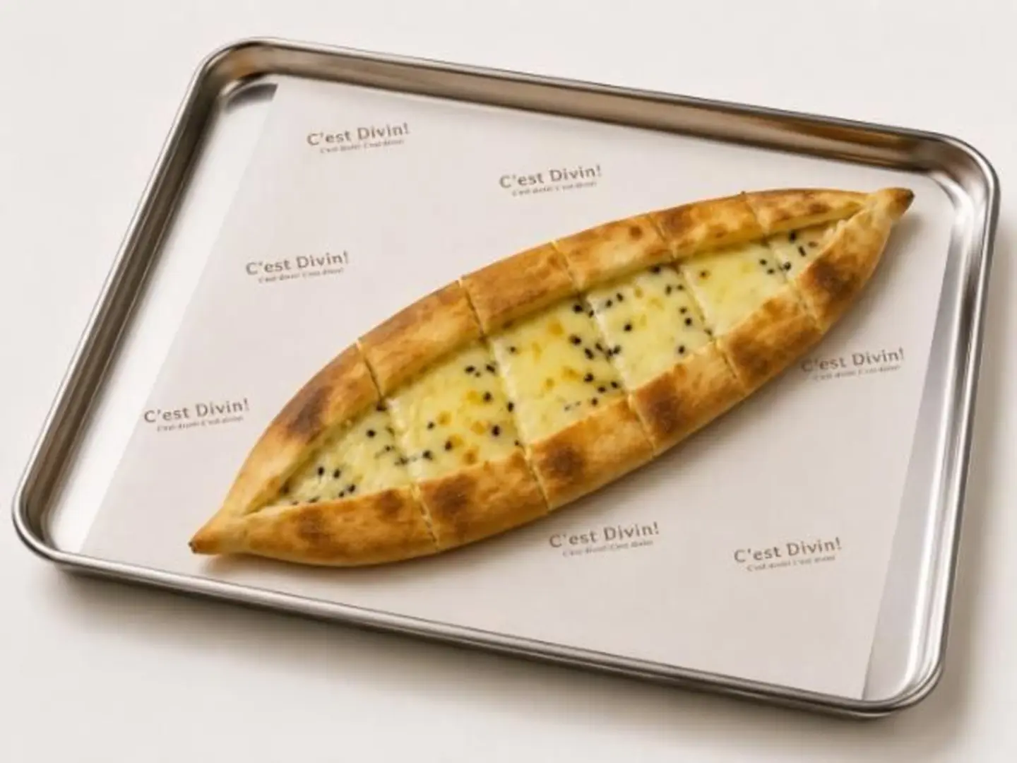 Akkawi Cheese And Nigella Seeds Manqusha