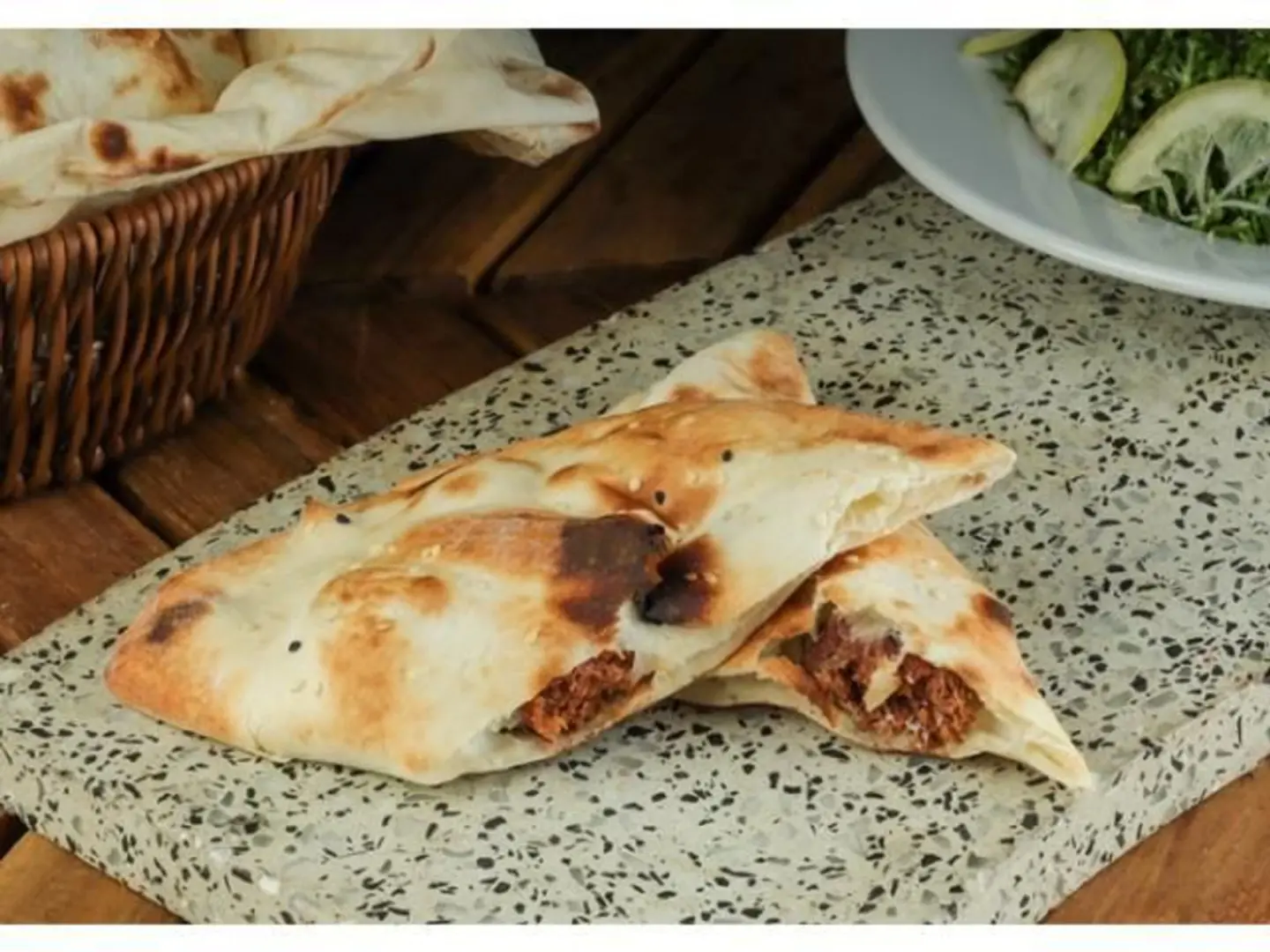 Meat Kebab With Labneh