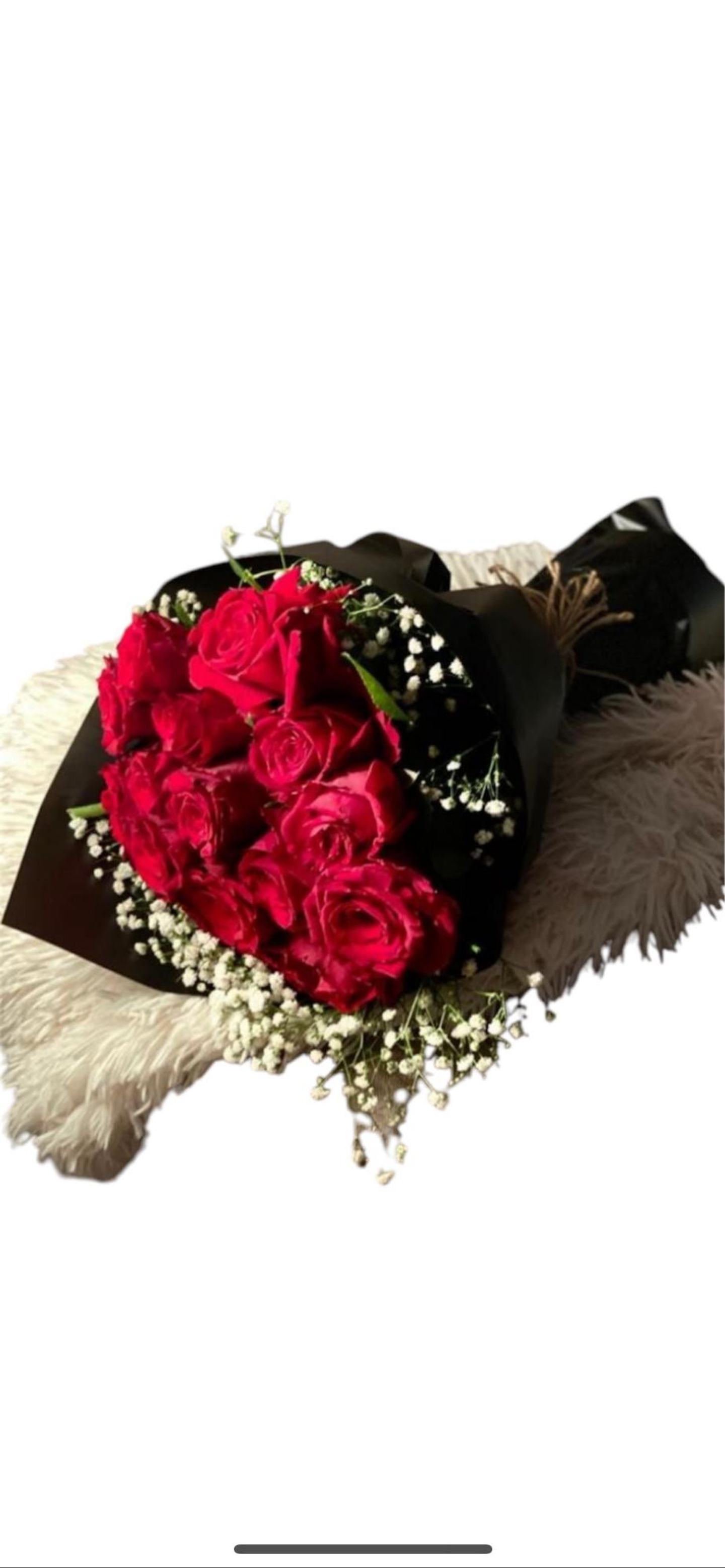 باقة ورد احمر