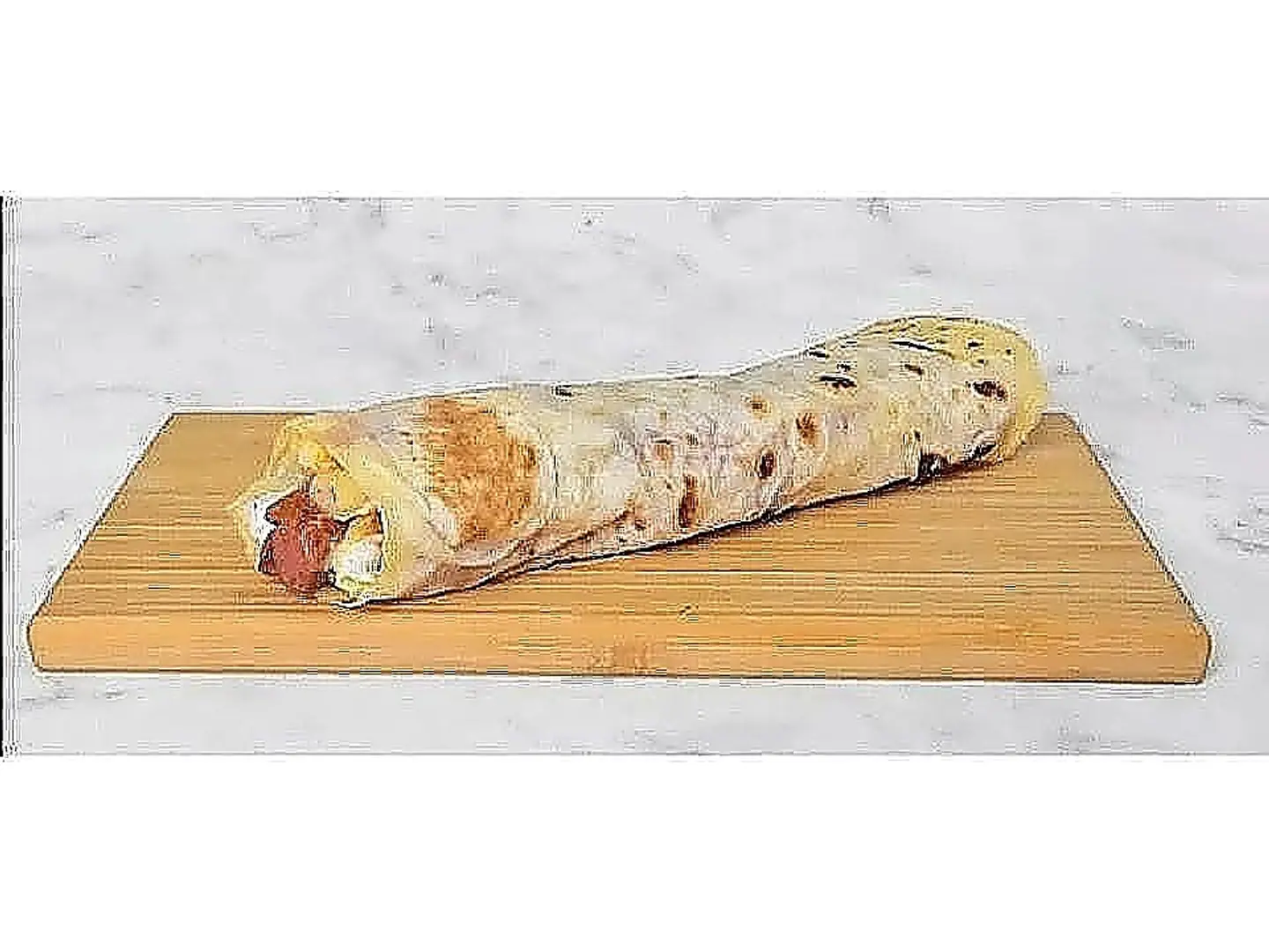 Sausage Sandwich Chapati Bread