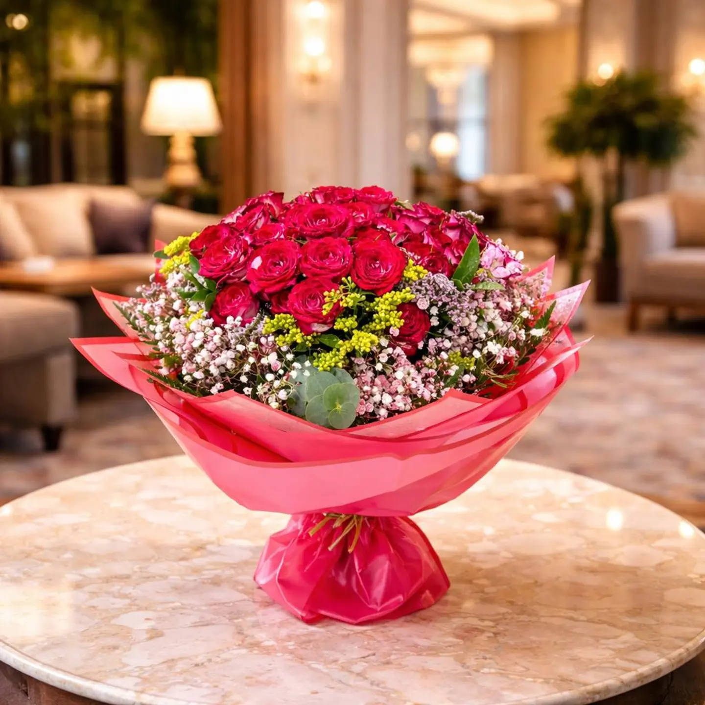 احمر دبل غلاف احمر أربعة عشر