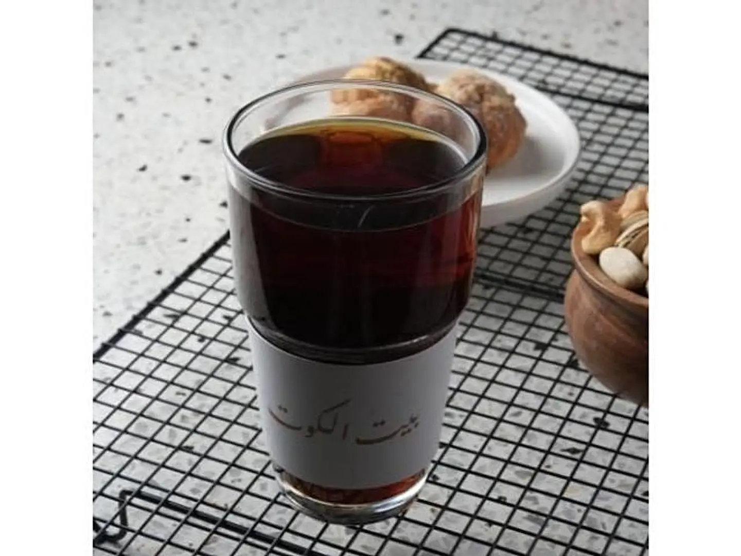 Glass Cup Black Tea