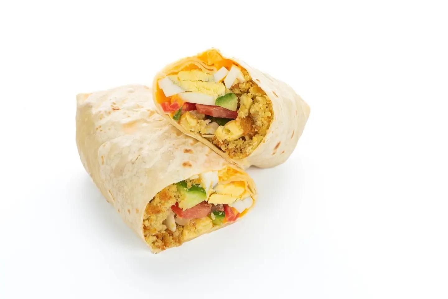 Falafel Tortilla Sandwich