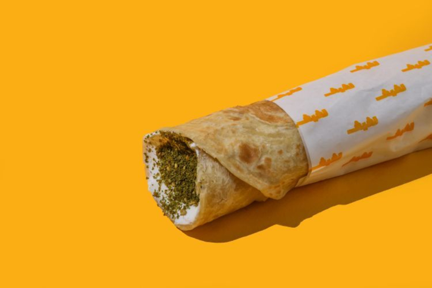 Chapati With Labneh And Zaatar