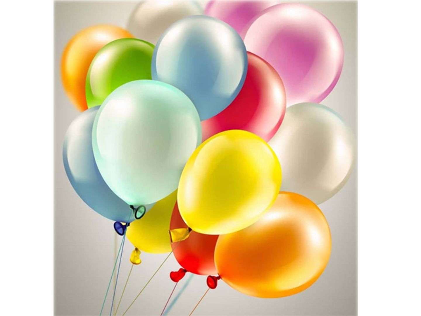 Helium Balloon Of All Colors