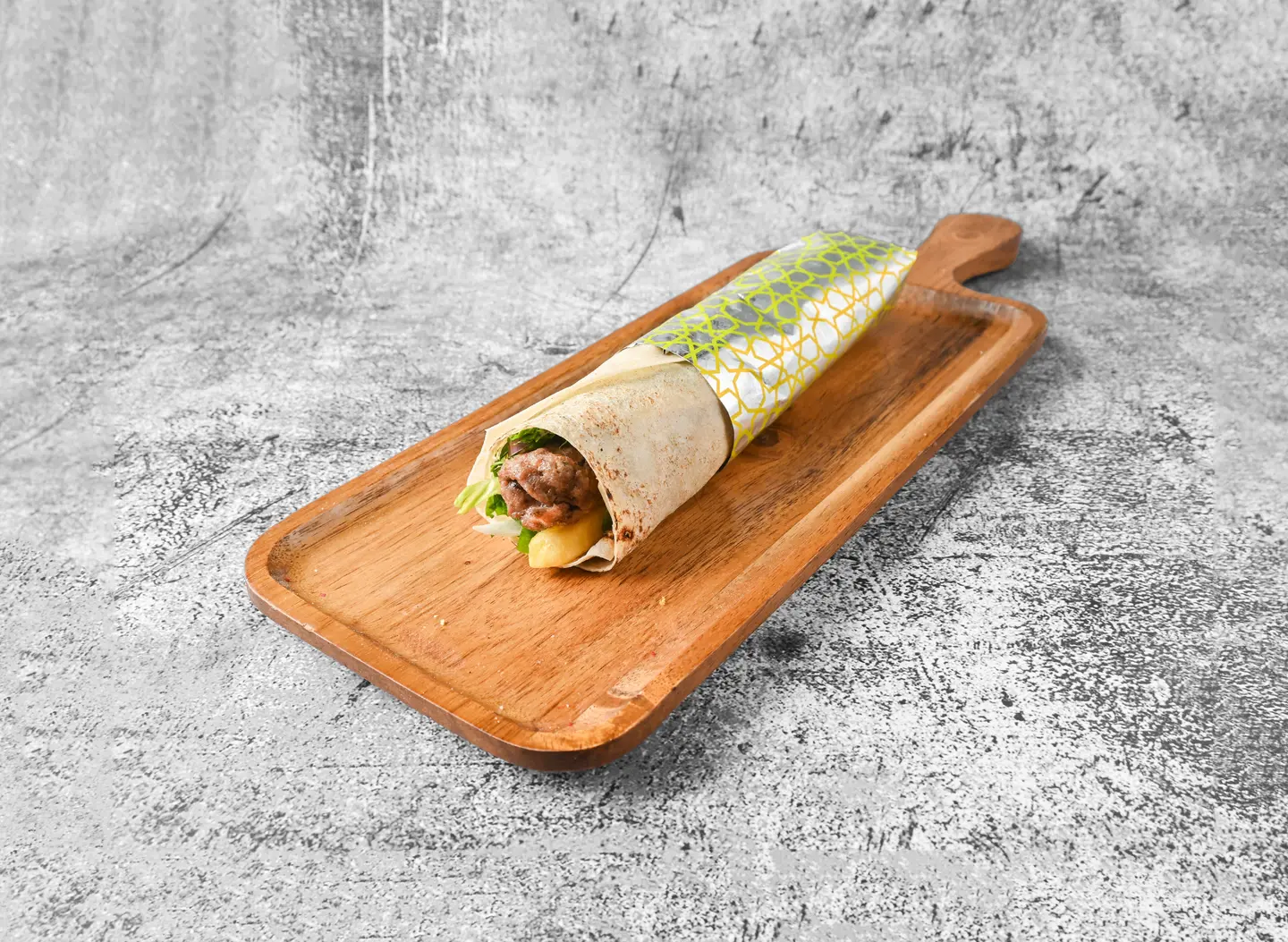 ساندوتش كباب لحم