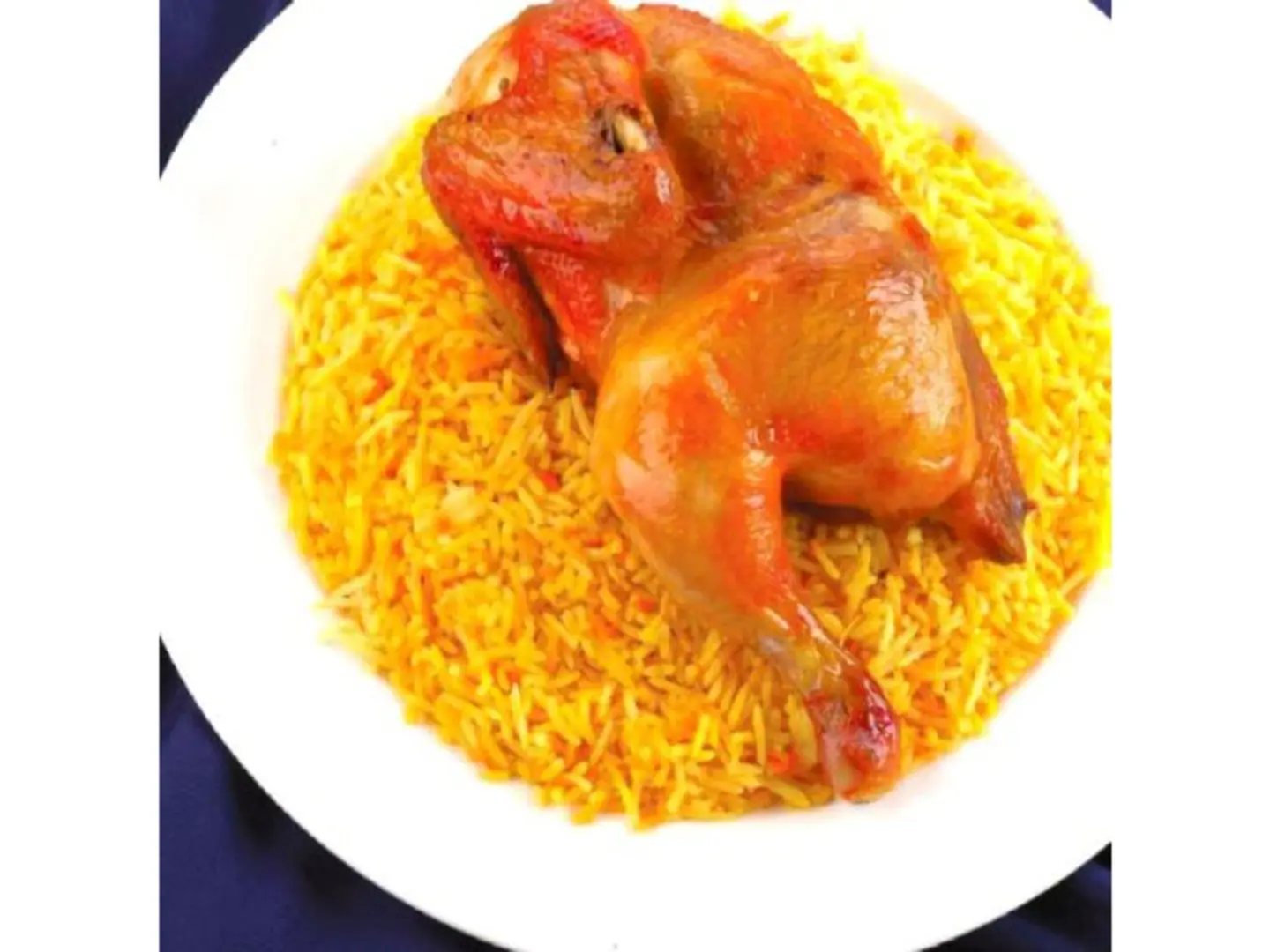 نصف دجاجة مندي