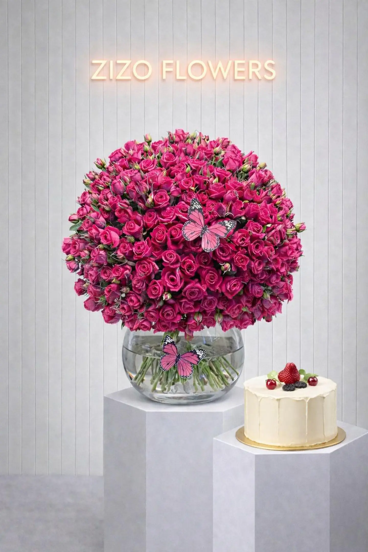 Rose With Kandera Cake 19