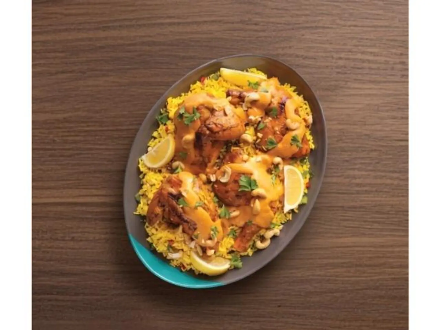 دجاجه مع كريمه الكاجو والارز