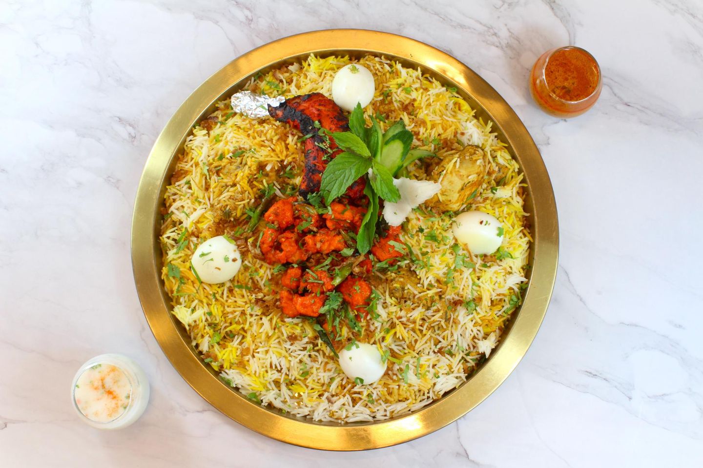 Chef's Speciality Chicken Biryani Platter