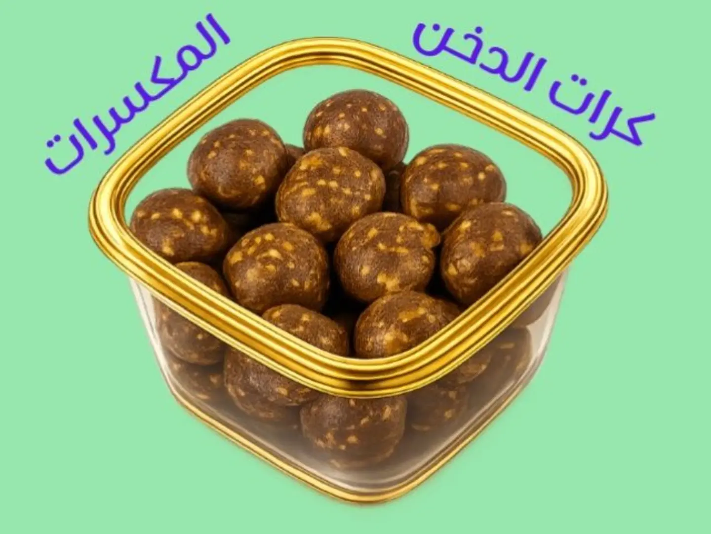 Millet Balls With Nuts