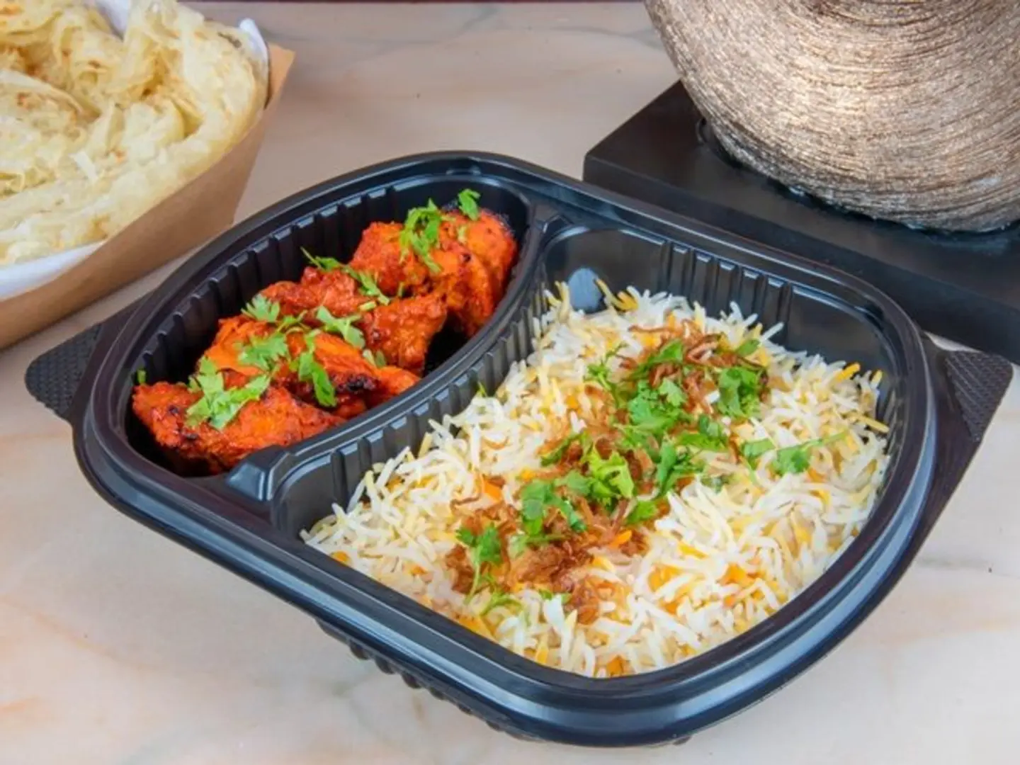 Chicken Tikka With Biriyani Rice