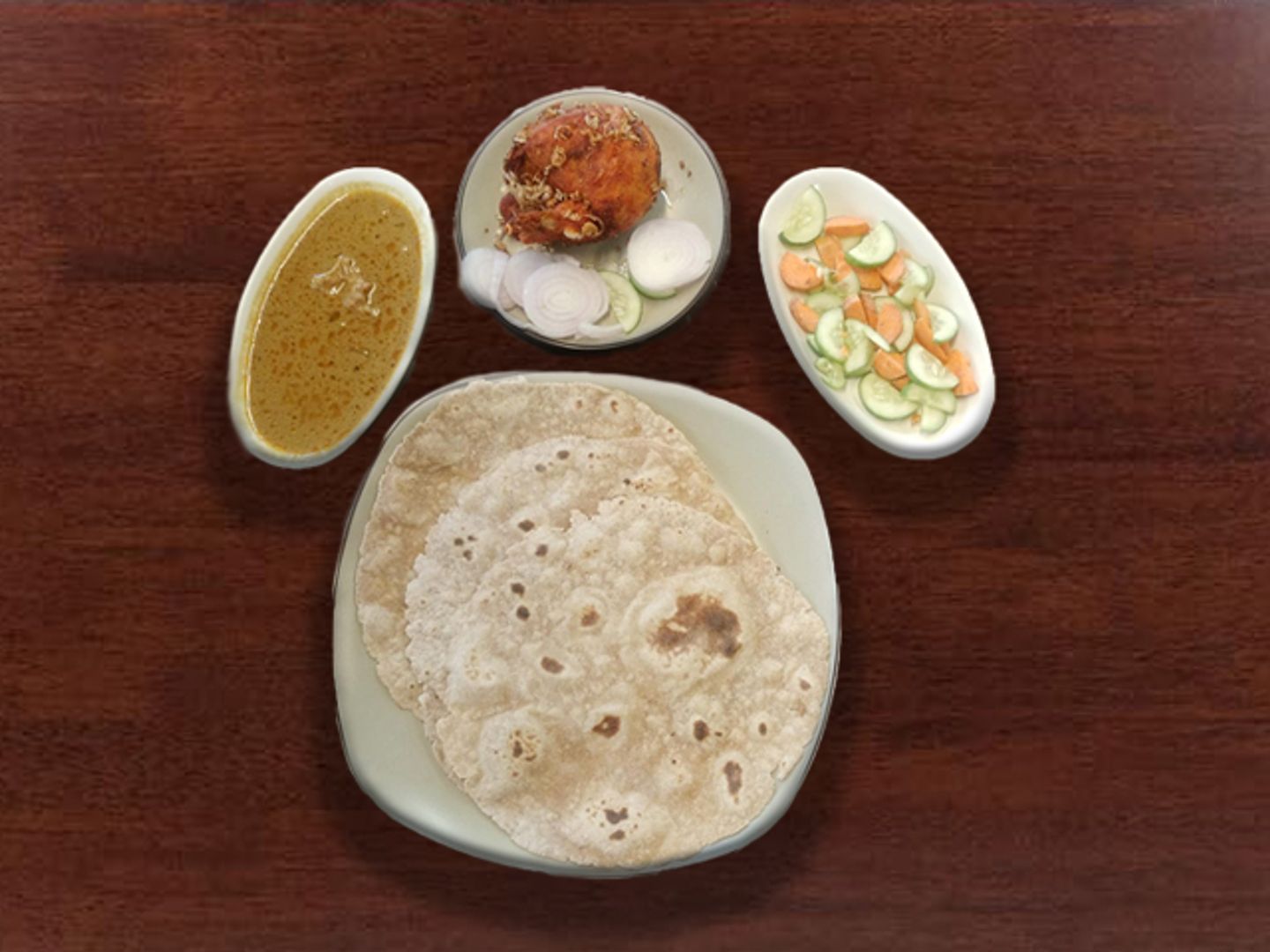 Chapati Chicken Fry Kethal