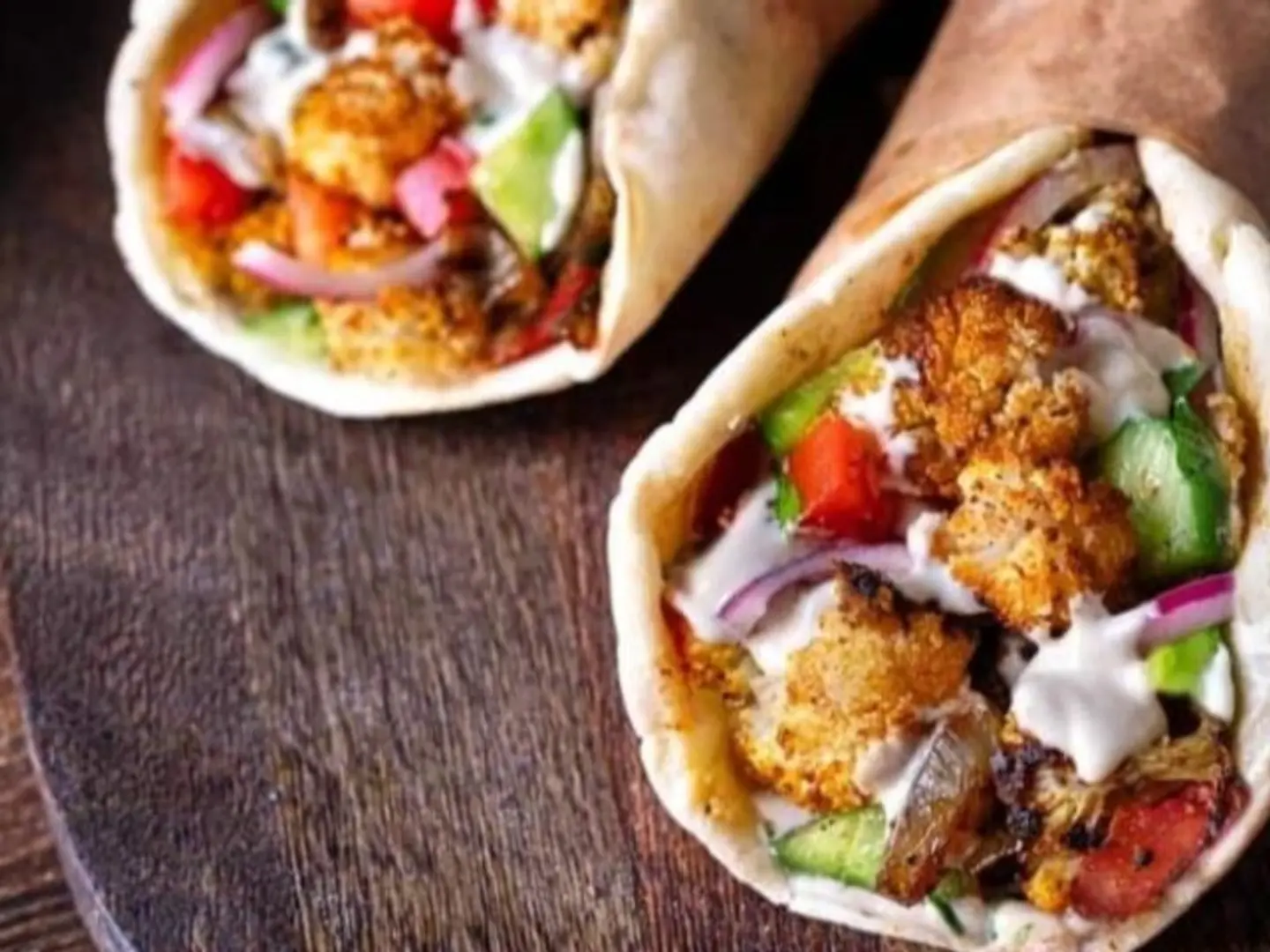 Flower Fatteh Sandwich