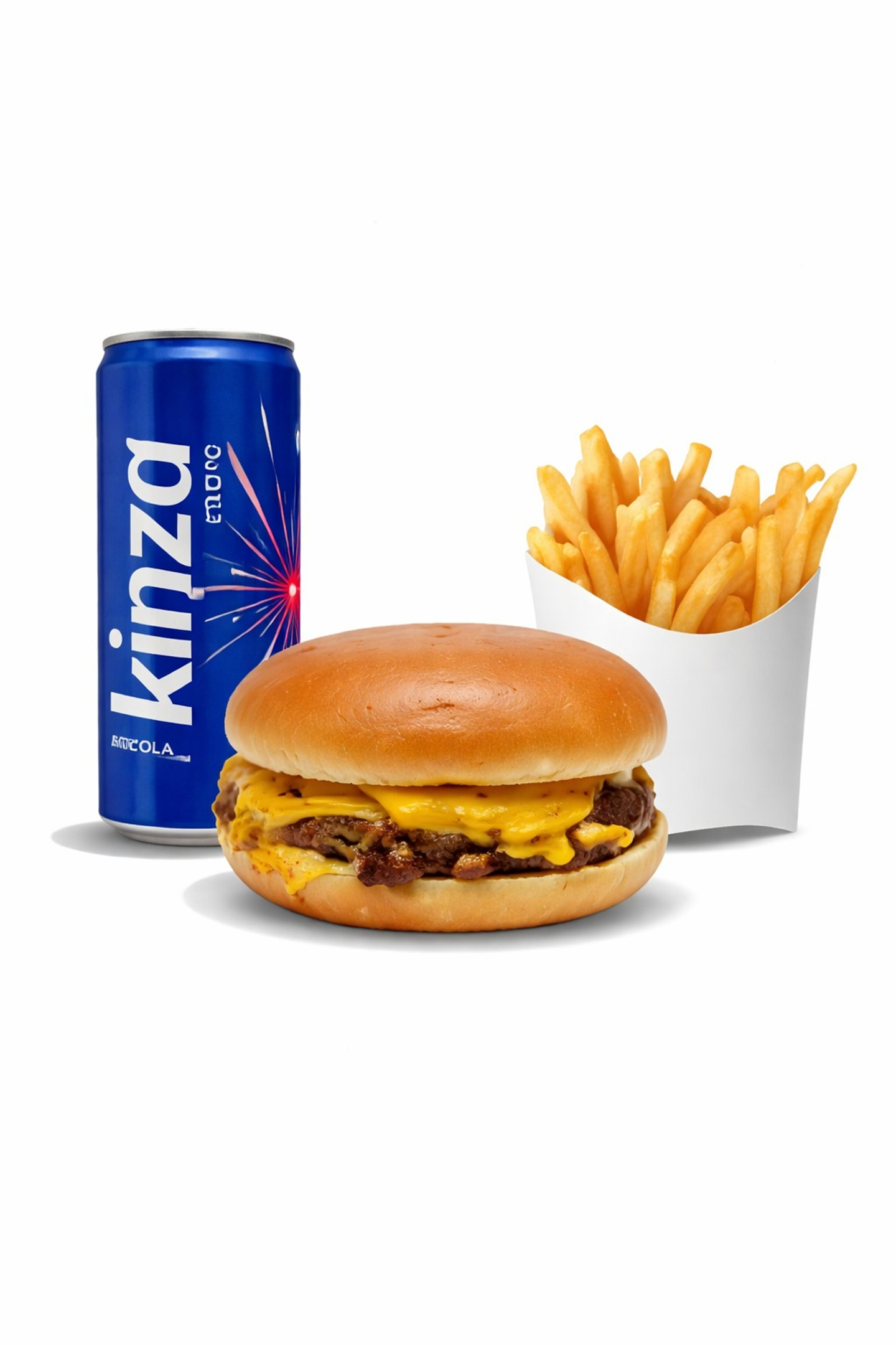 وجبة برجر لحم