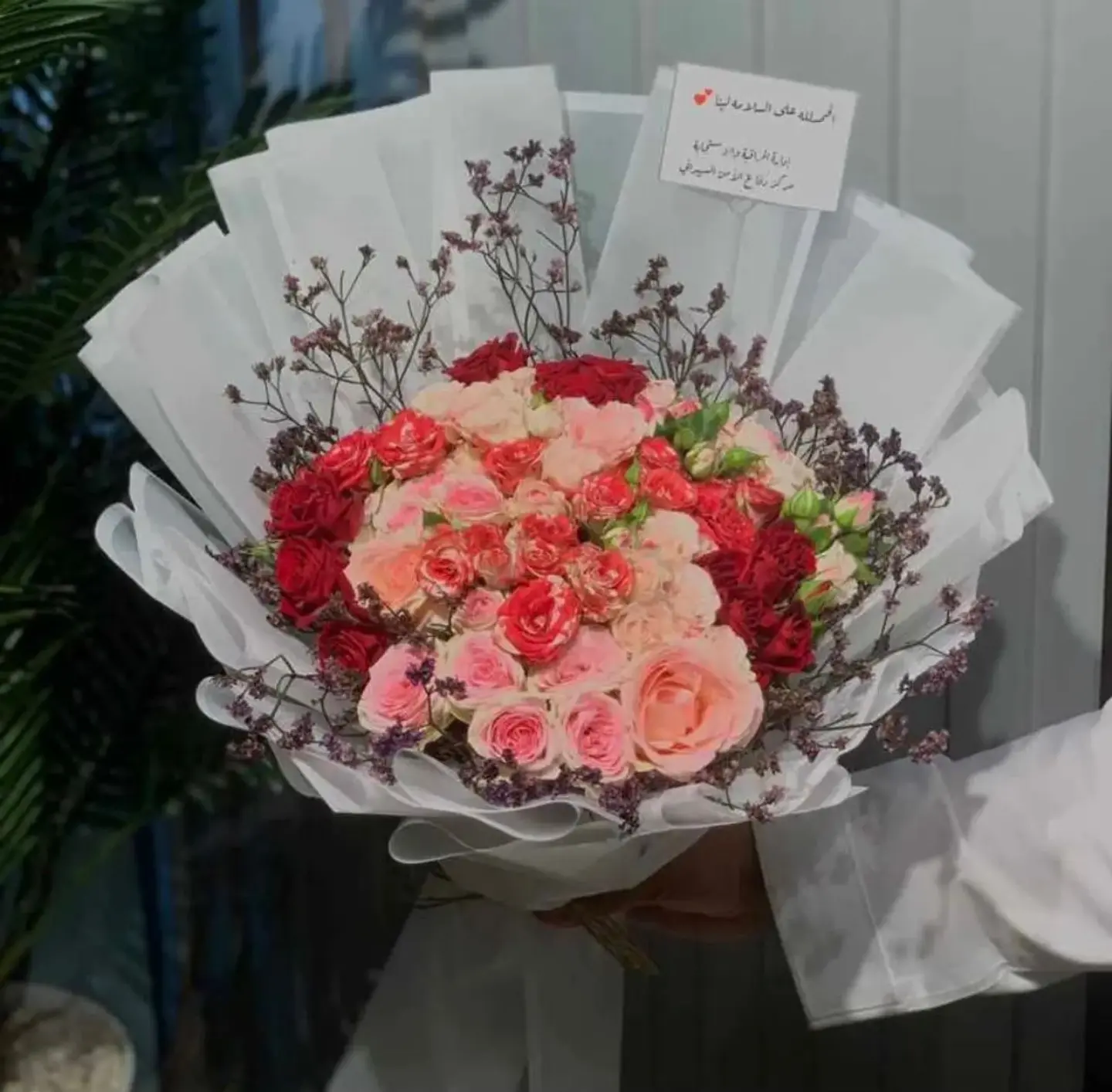 بوكيه ورد خزامى 30