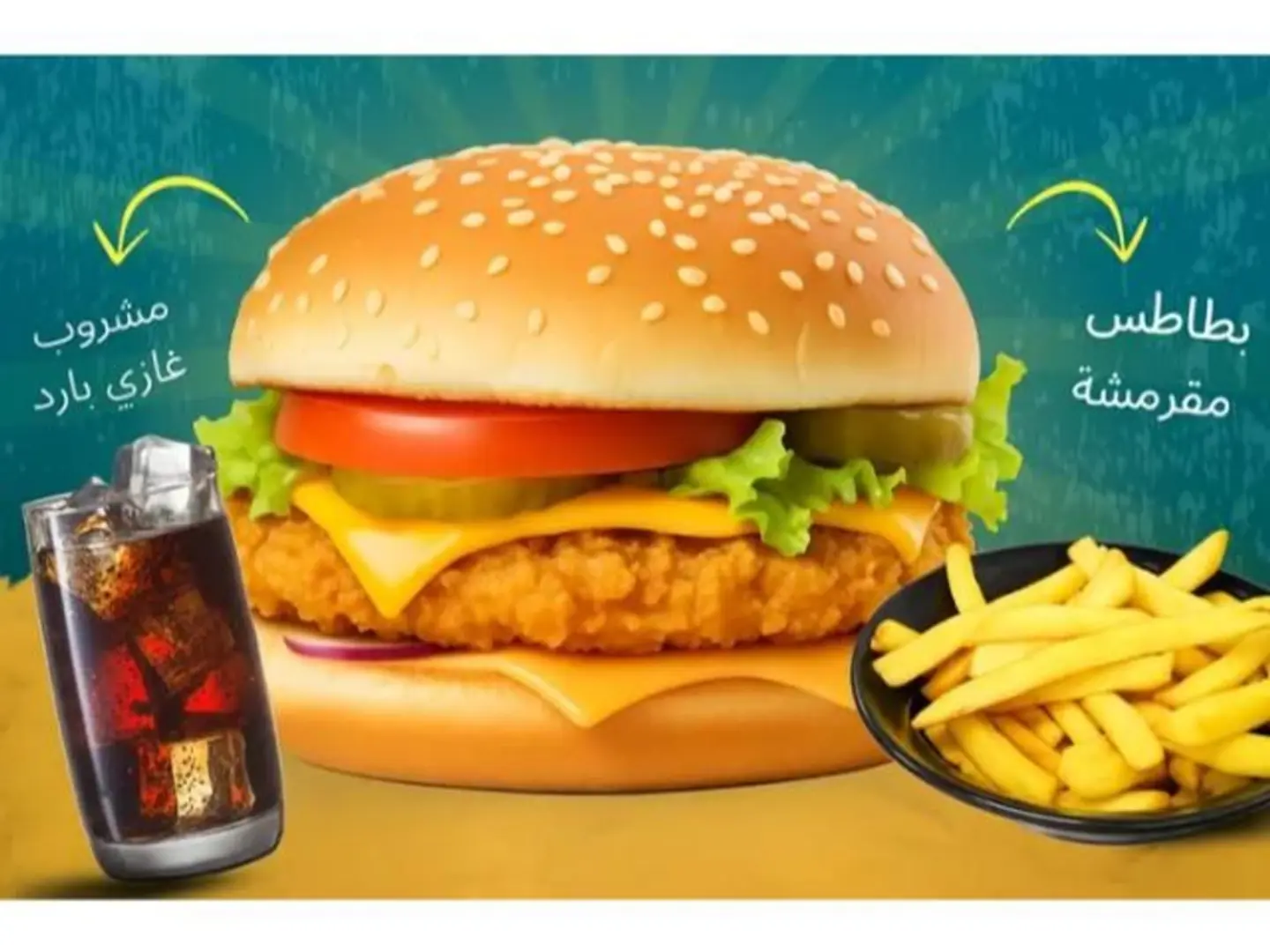 Chicken Burger Meal