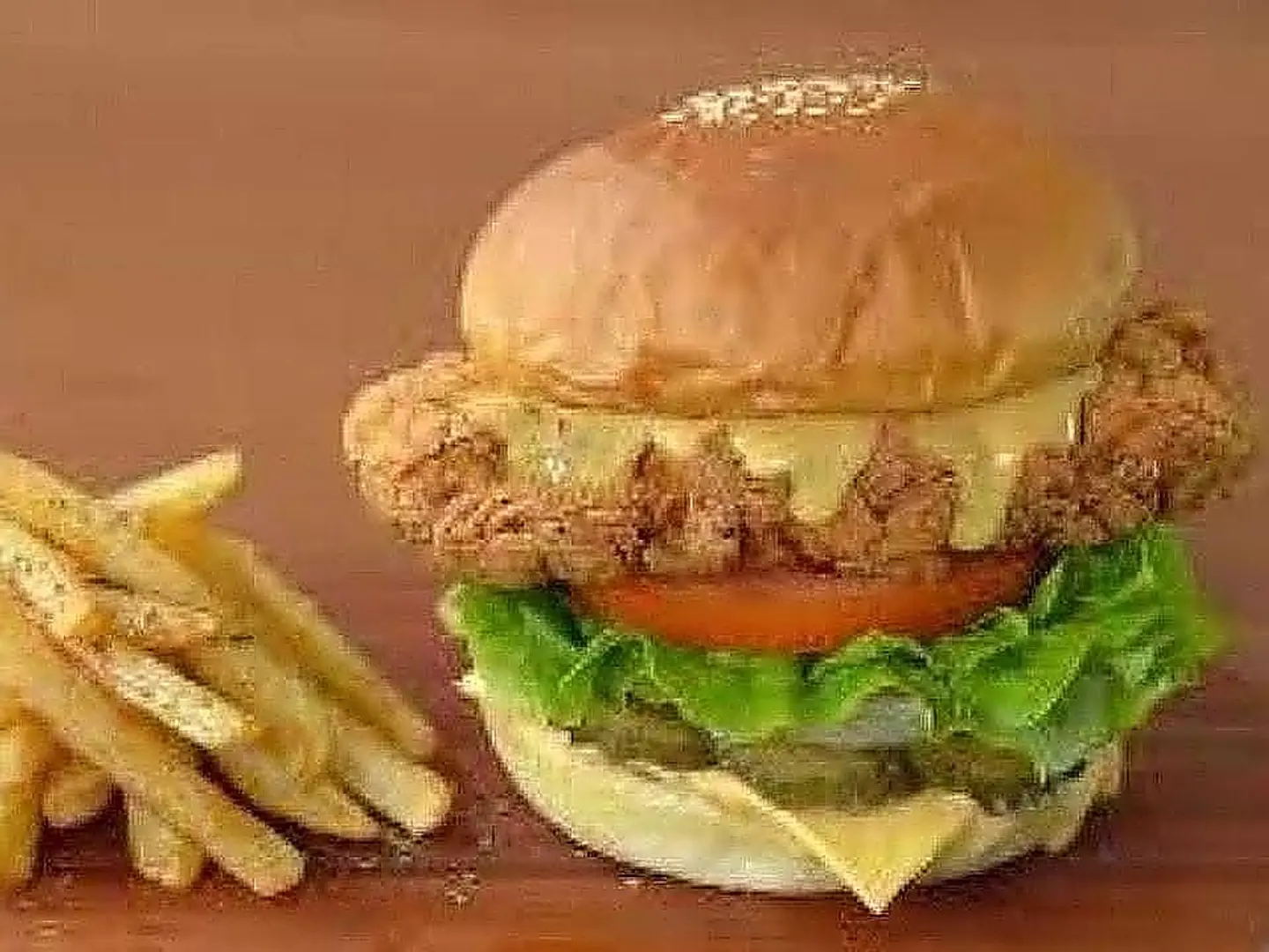 برجر دجاج كريسبي