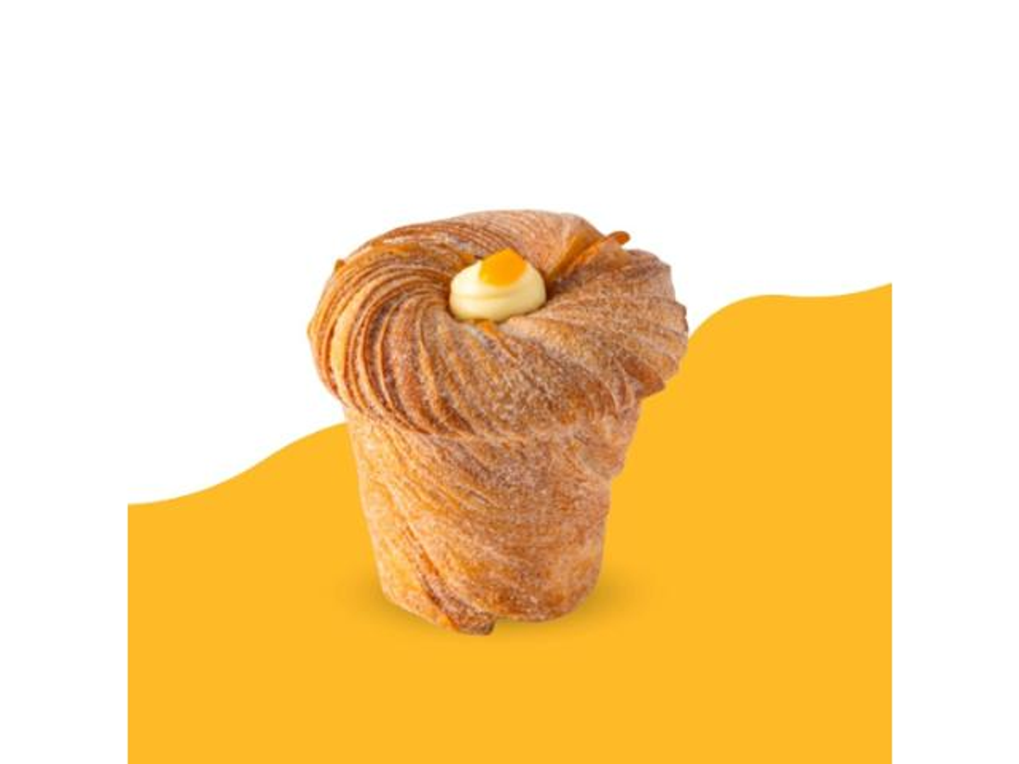 Passion Fruit Mango Croffin