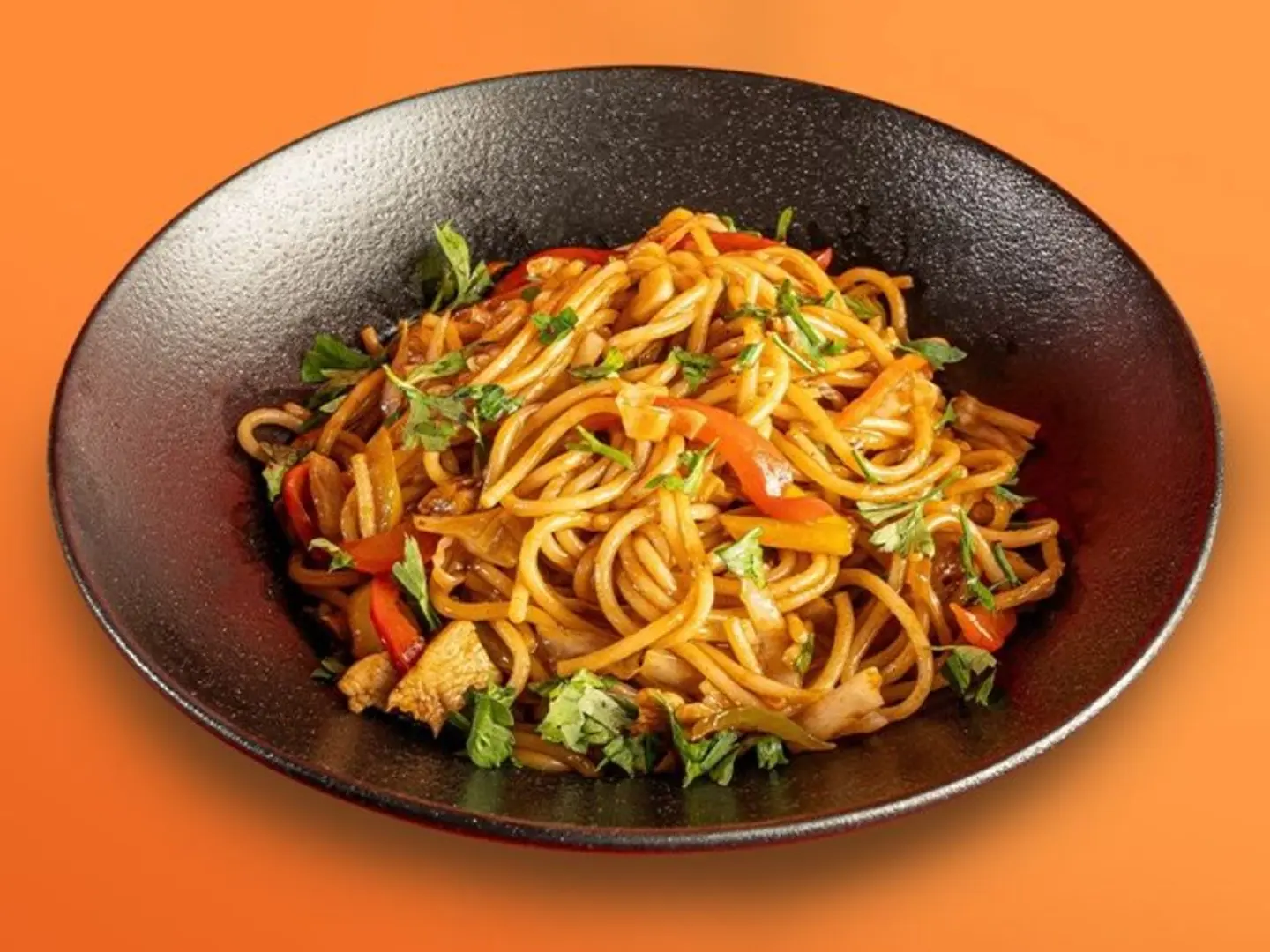 Chicken Noodles With Vegetables