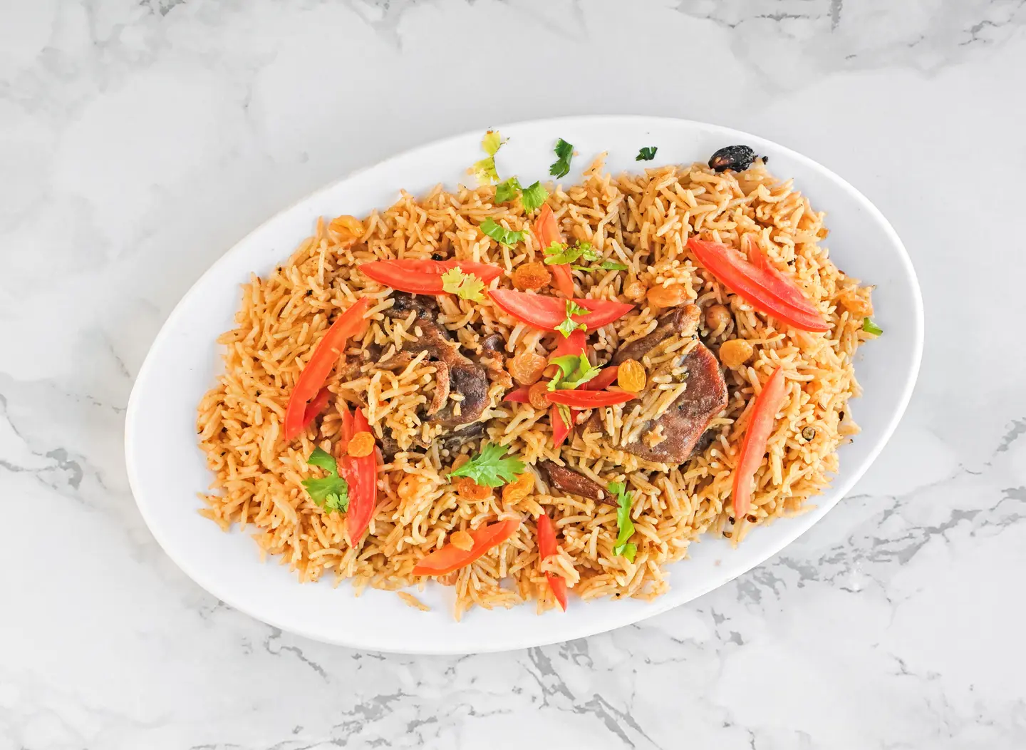 Mutton Leg Raan With Pulao