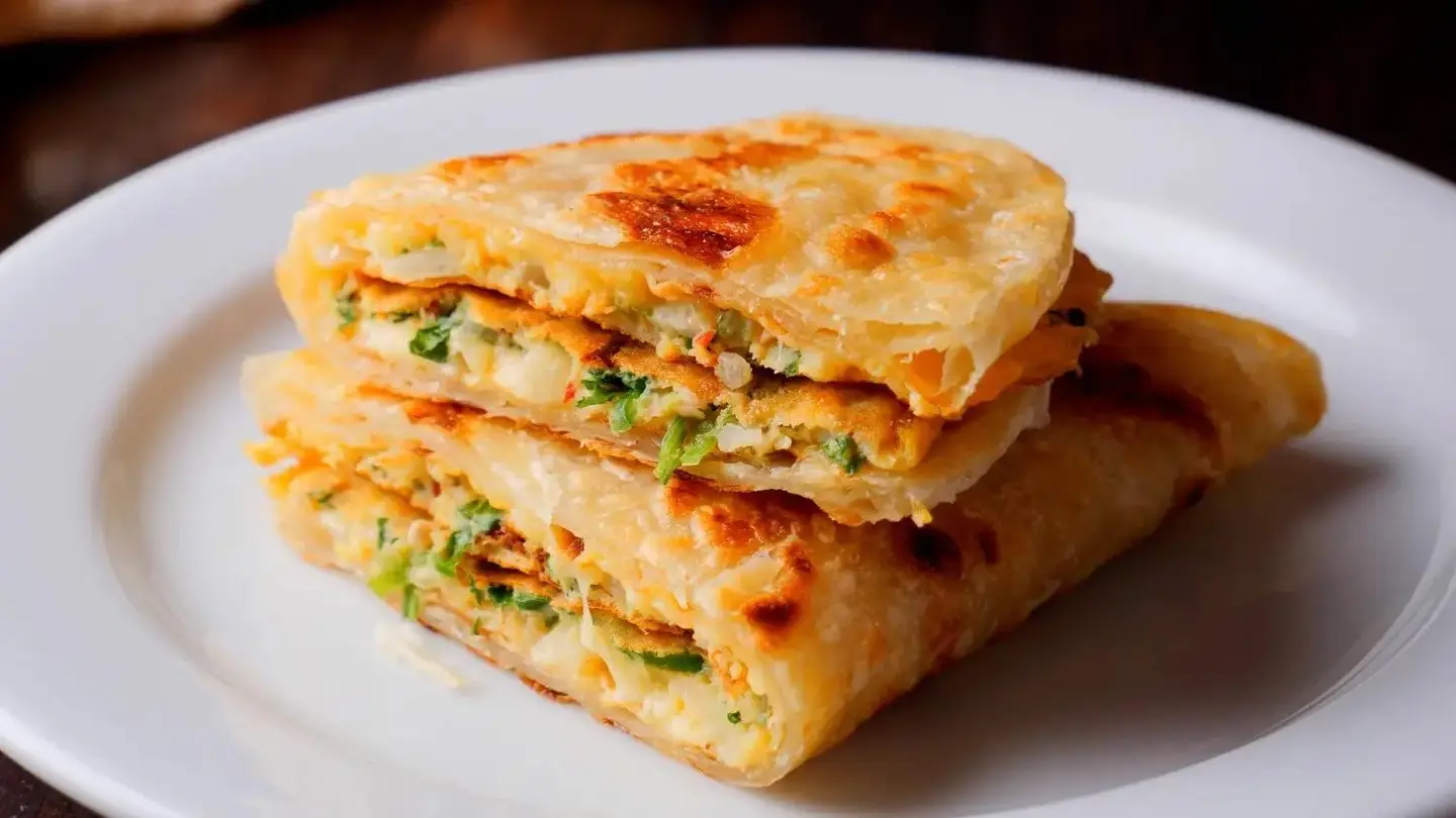 Cheese Parotta