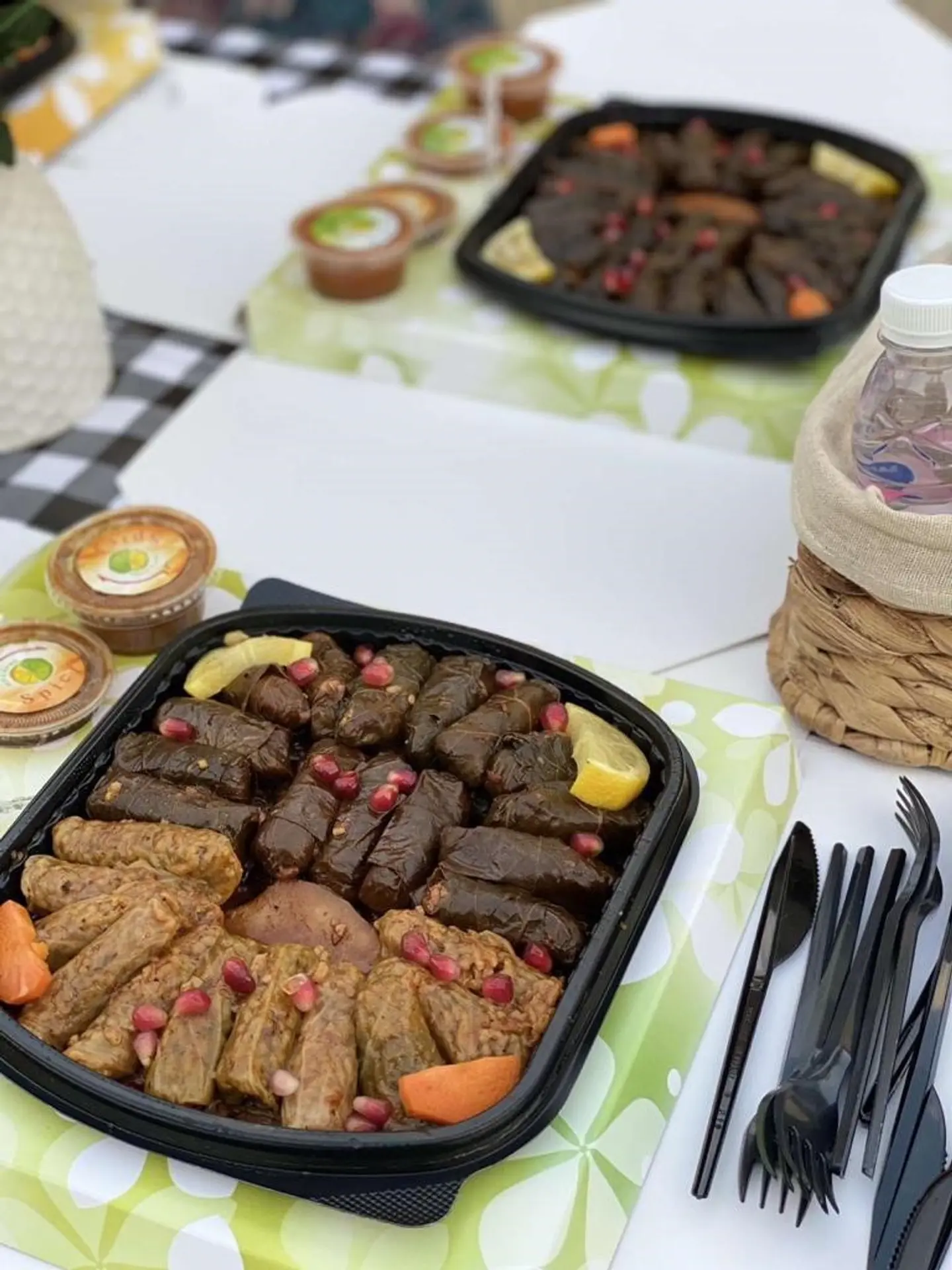 مكس ورق عنب وملفوف
