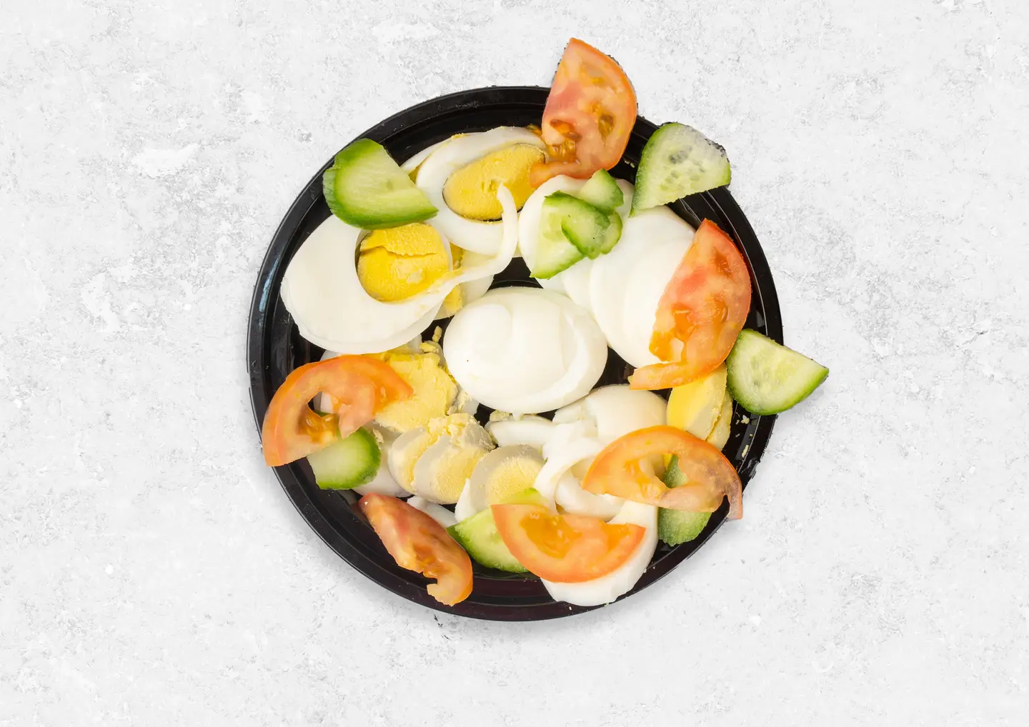 Mixed Plate With Eggs