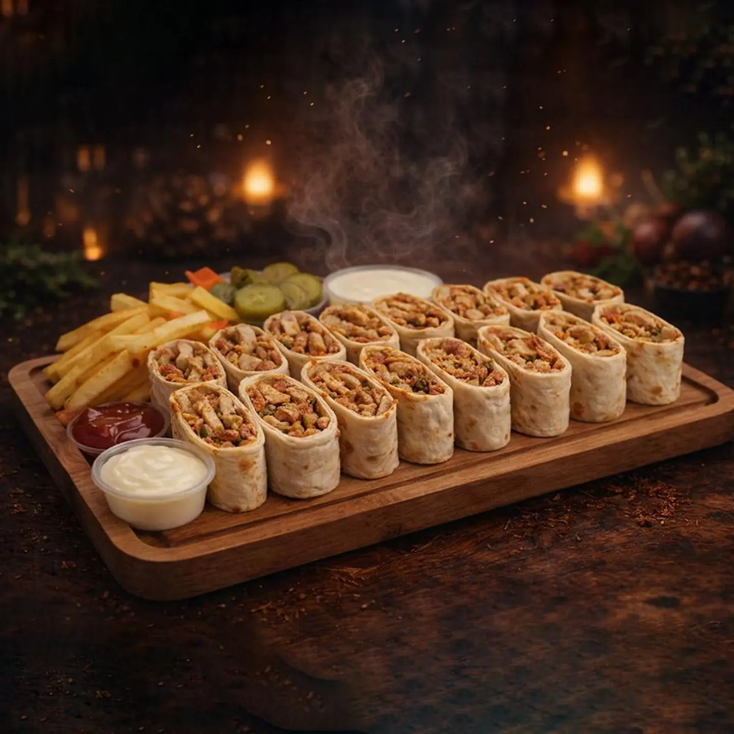 Arabic Chicken Shawarma   Double