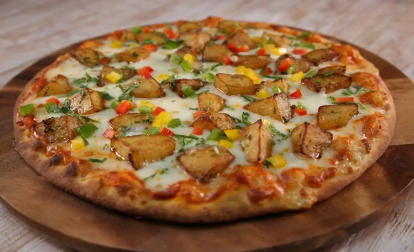 Potato Wedges Pizza