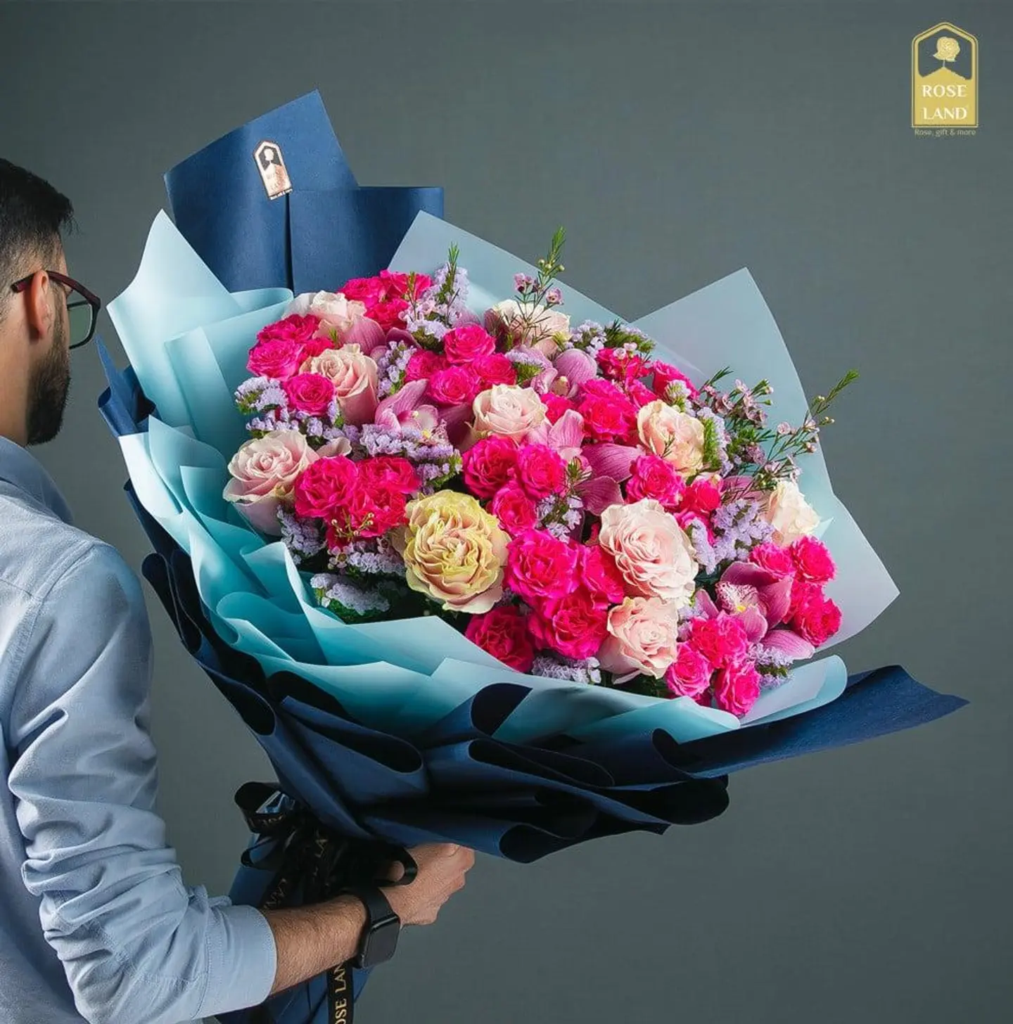 باقة ورود متنوع