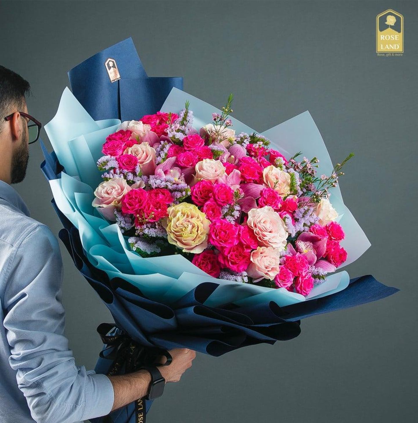 باقة ورود متنوع