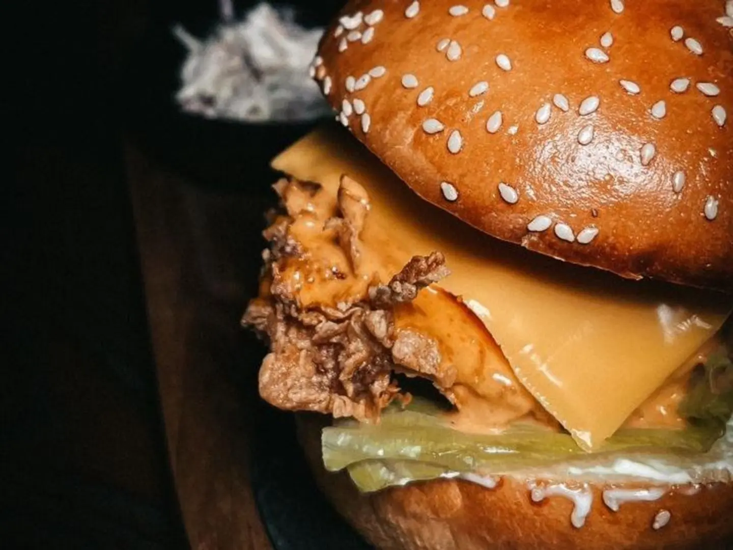 Double Chicken Burger