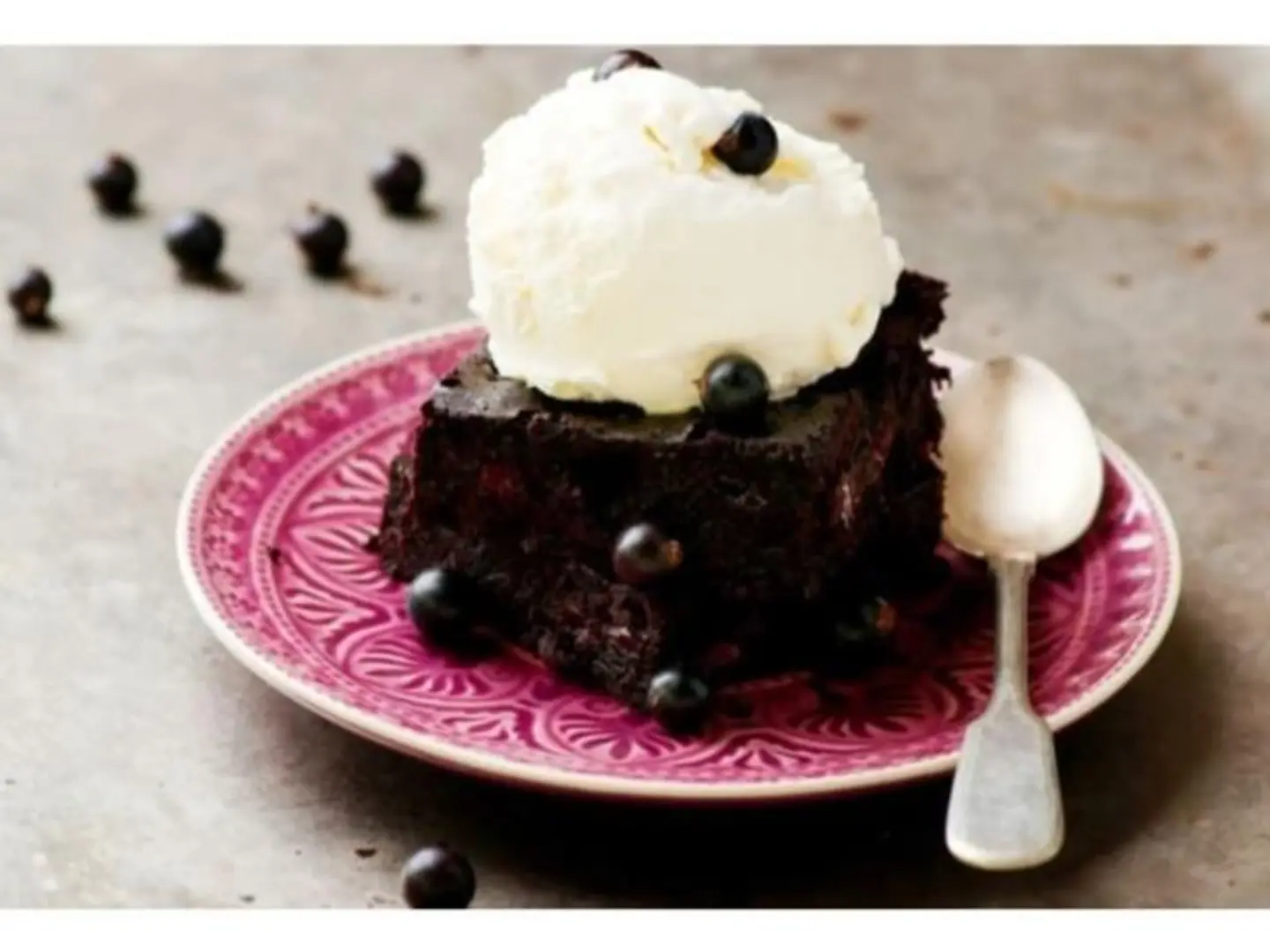 Brownie With Ice Cream