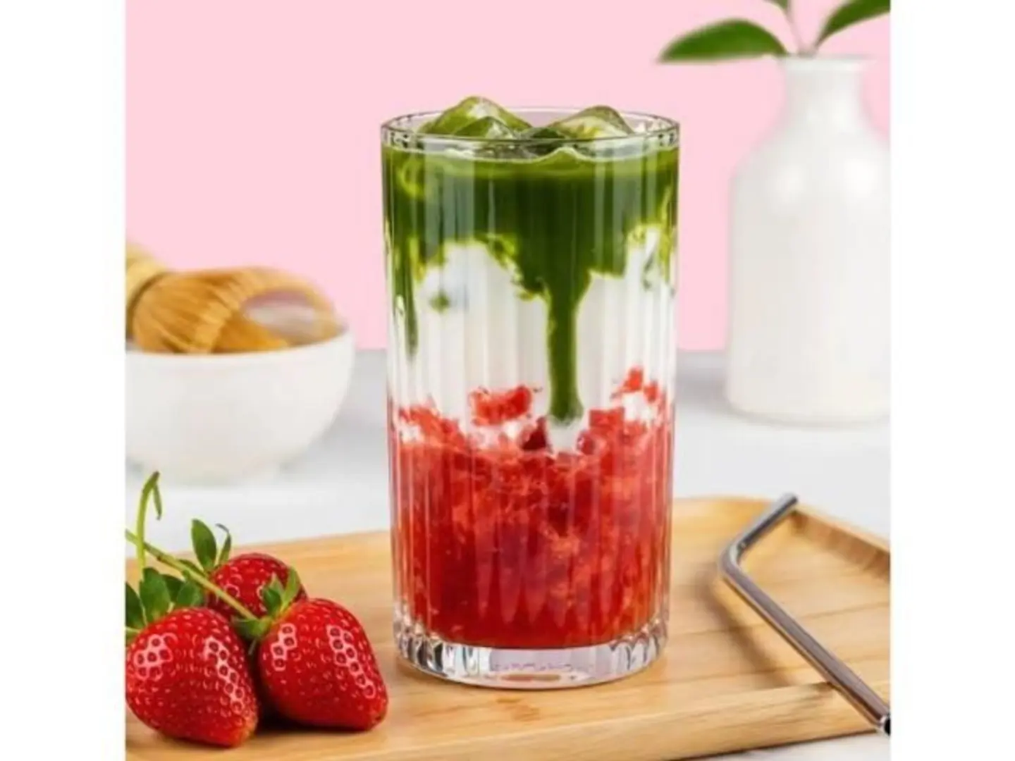 Strawberry Matcha