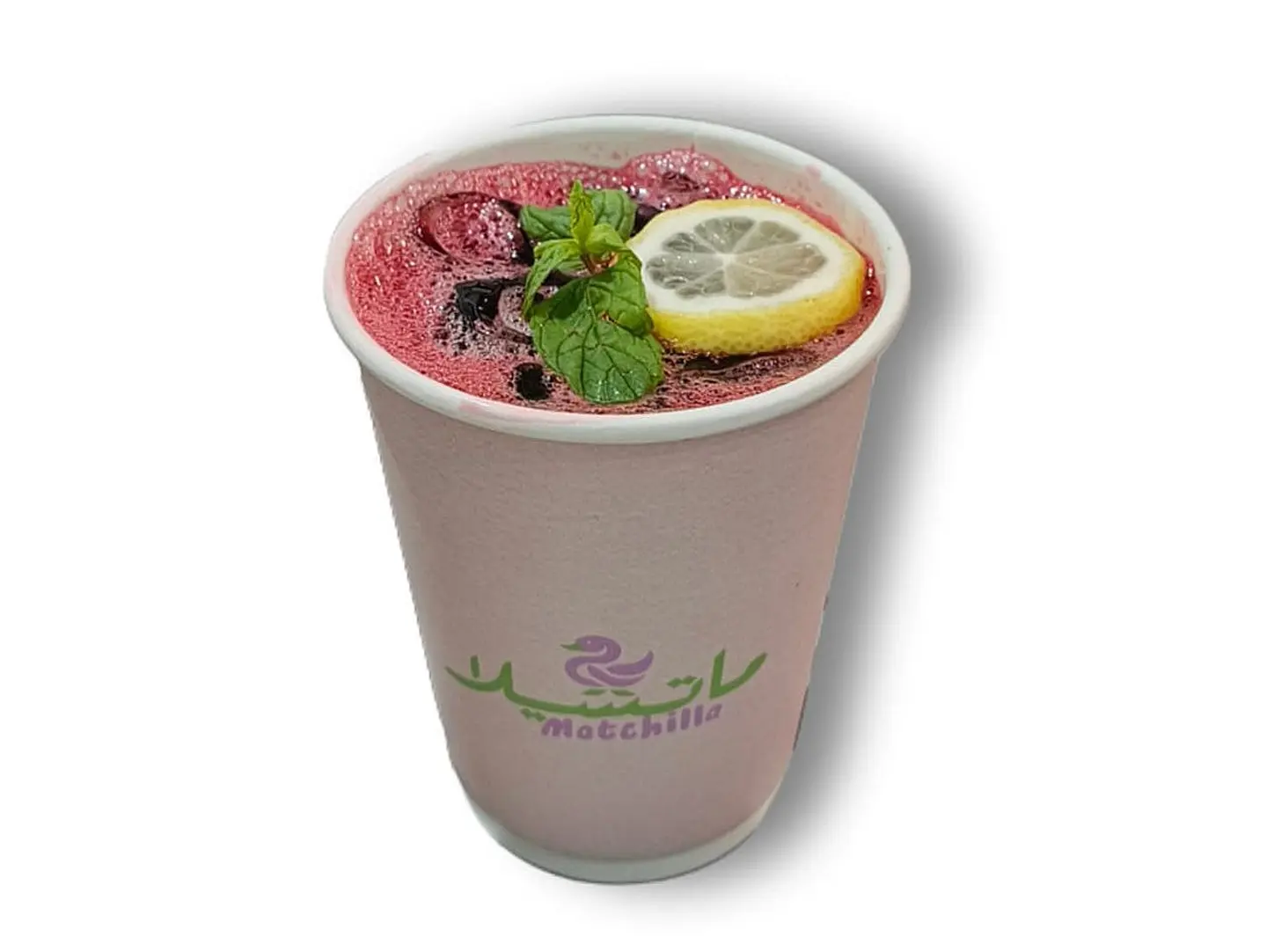 Hibiscus With Red Berry Bubbles