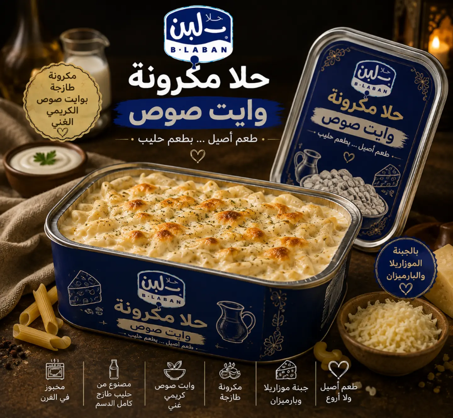 Pasta With White Sauce Recipe
