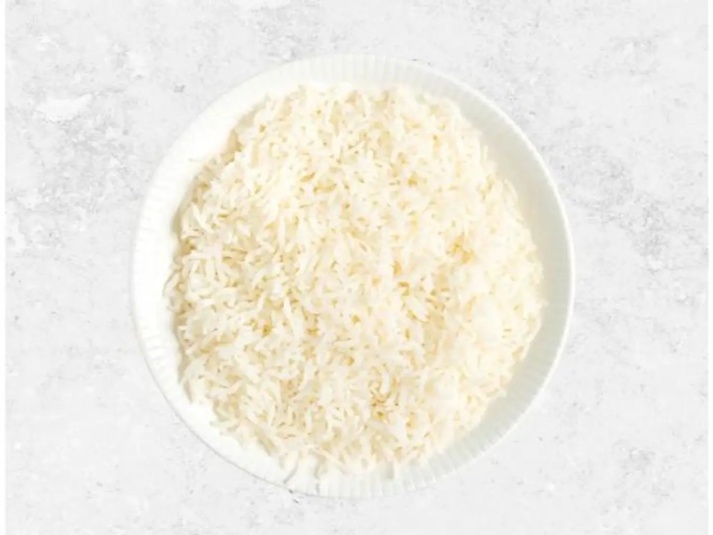 For One Person Plain Rice