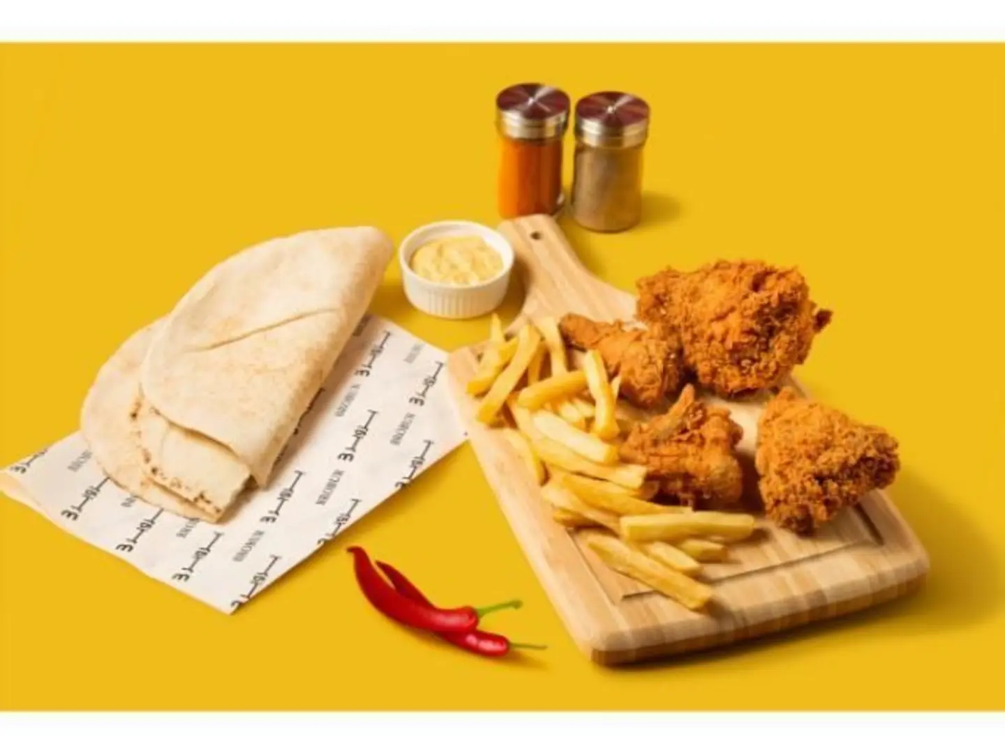 Spicy Broasted 4 Pieces