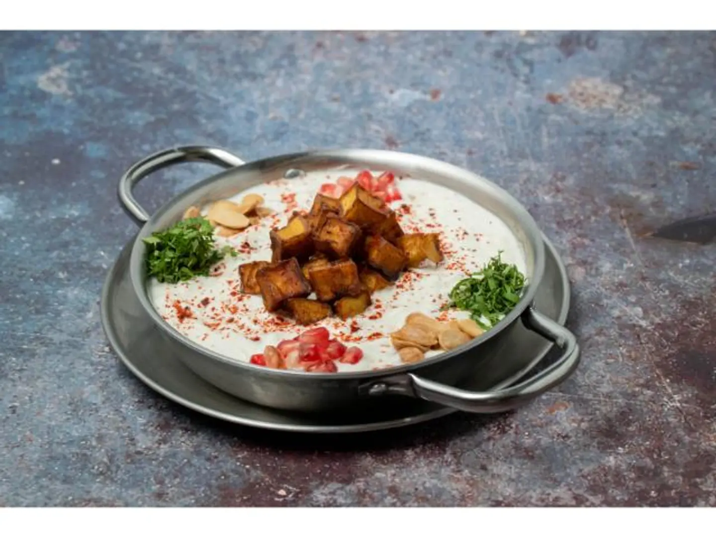 Eggplant Fatteh
