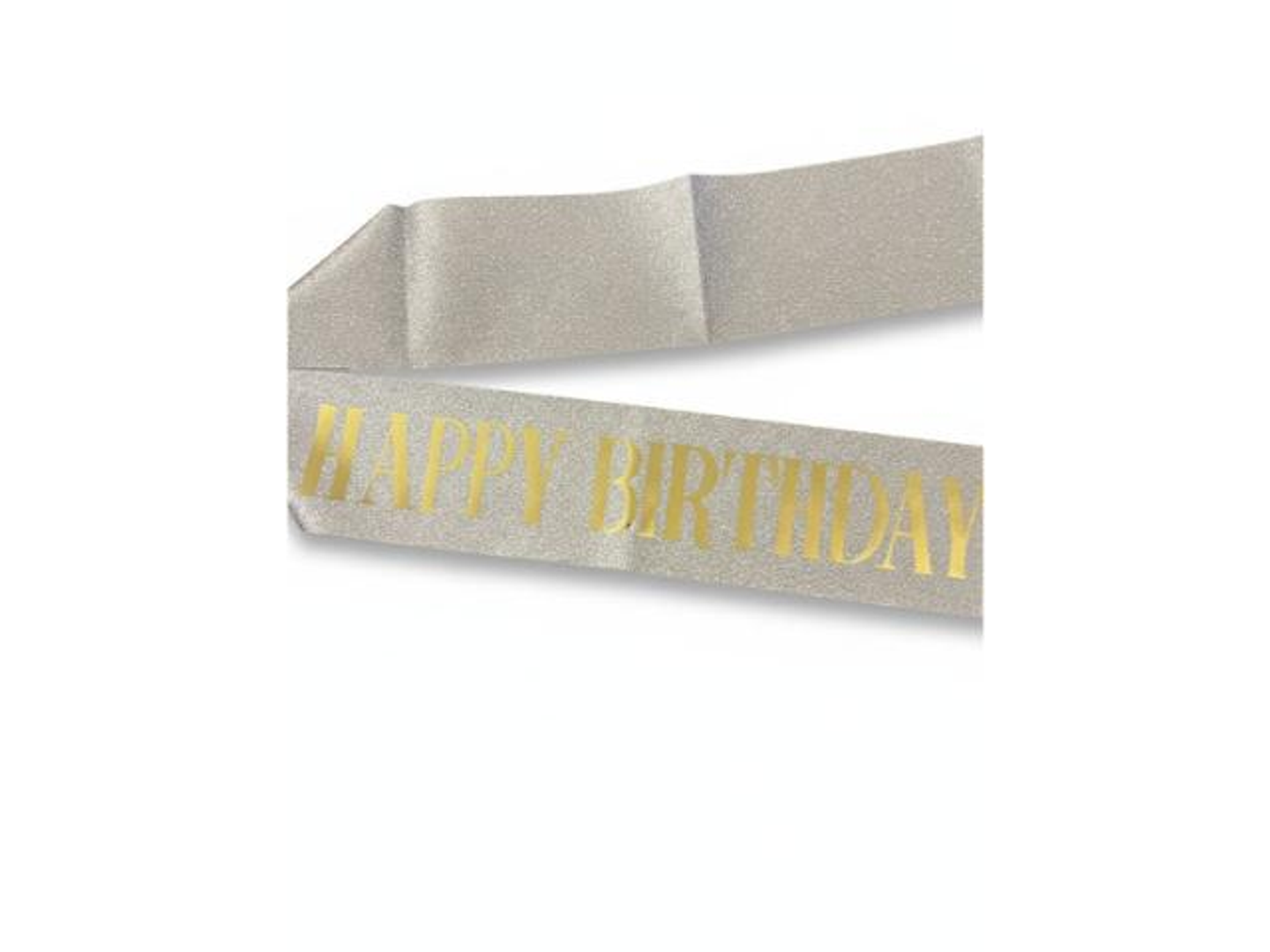 Birthday Sash Rose Gold