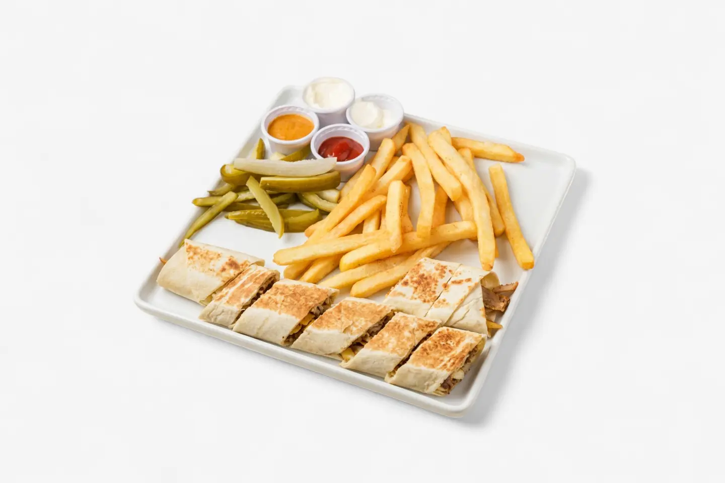 Shawarma Chicken Arabic Dish