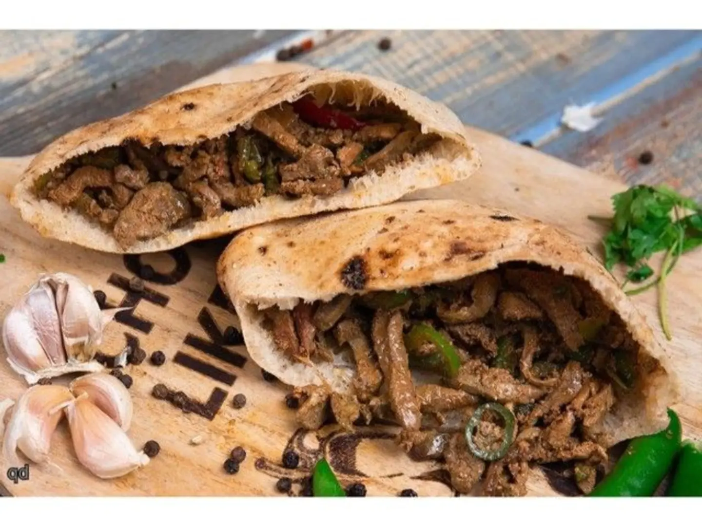 Alexandrian Baladi Liver Sandwich