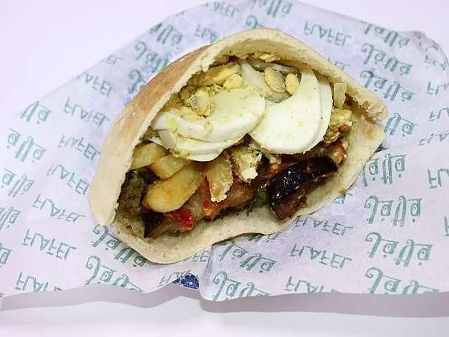 مشكل بيض مسلوق