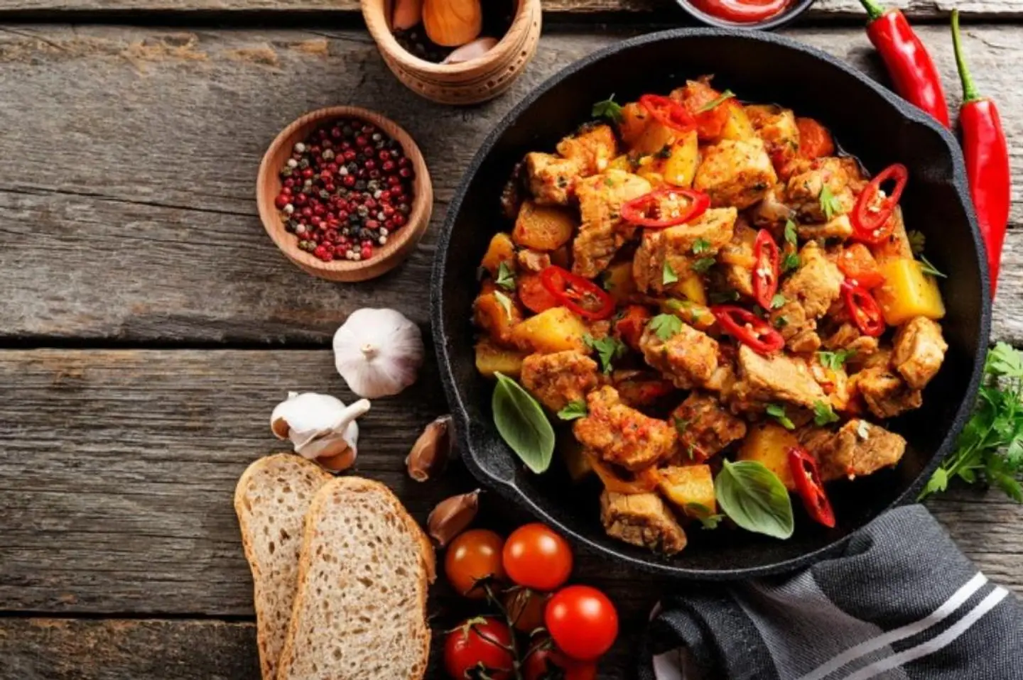 Chicken With Bell Pepper